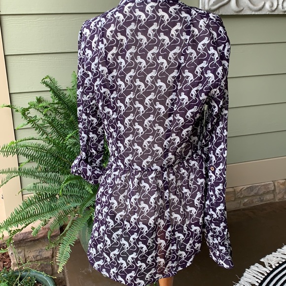 Maeve By Anthro Monkey Blouse - Picture 6 of 9
